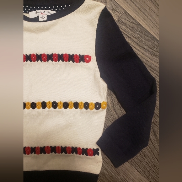 BROOKS BROTHERS (fleece) KIDS SWEATER | SIZE SMALL - Picture 4 of 6